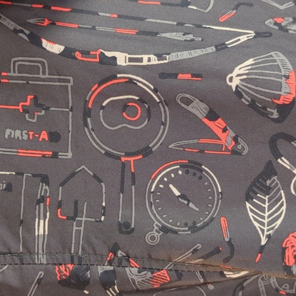 Columbia Pixel Grabber ll Youth XL Reversible Jacket Camping Motif Kitty Rescue! - Picture 6 of 7